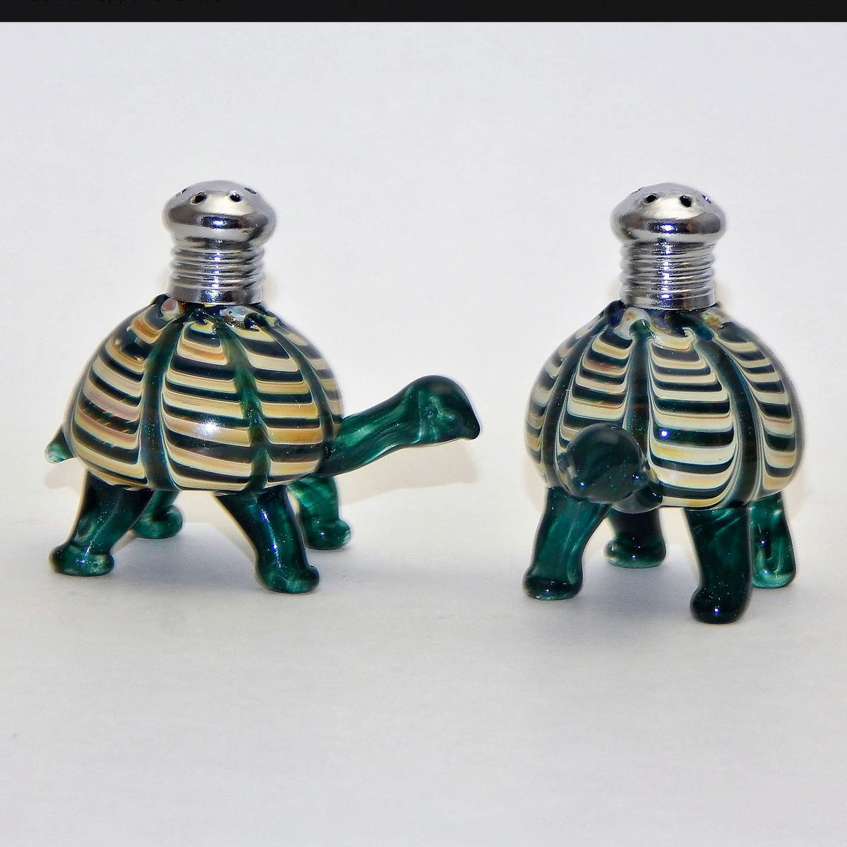 Donkey and Elephant Mix and Match 275 Blown Glass Salt and Pepper Shaker,  Four Sisters Art Glass – Sweetheart Gallery: Contemporary Craft Gallery,  Fine American Craft, Art, Design, Handmade Home & Personal Accessories