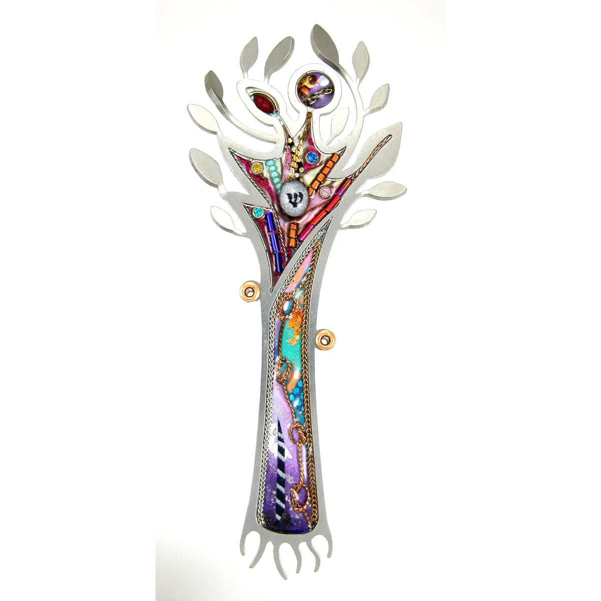 Tree of Life Mezuzah 1451054 by Seeka