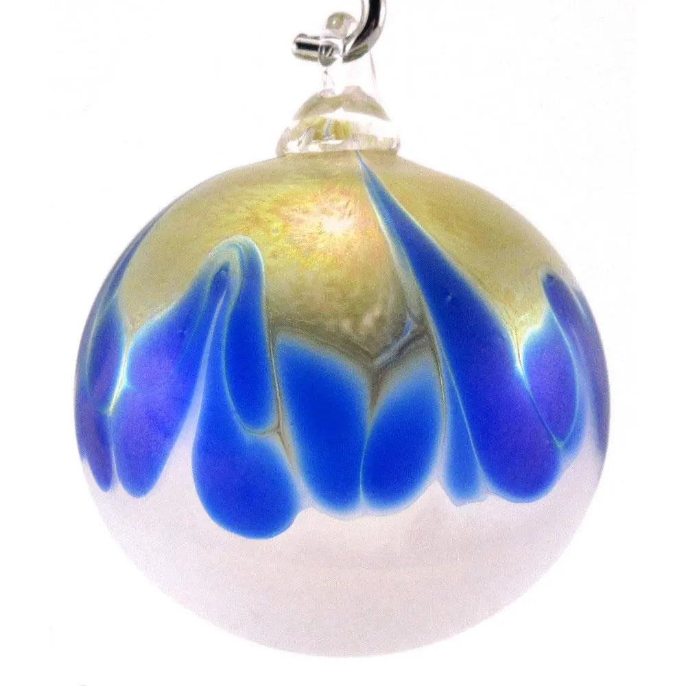 The Furnace Glassworks Artisan6 Ornament Shown In Athena Artisan Handblown Art Glass Ornaments 4371