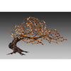 Andy Brinkley Copper Windswept Willow Tree 255W 30"H x 43"W Artistic Artisan Crafted Copper Wall Sculptures