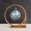 Girardini Design Mesa Ornament Display Stand Holder in Copper, Artistic Artisan Ornament Stand Holders