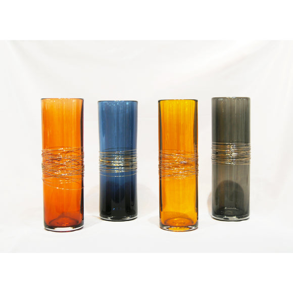 Hot Glass Alley Jake Pfeifer Elegance Series Cylinder Vasess