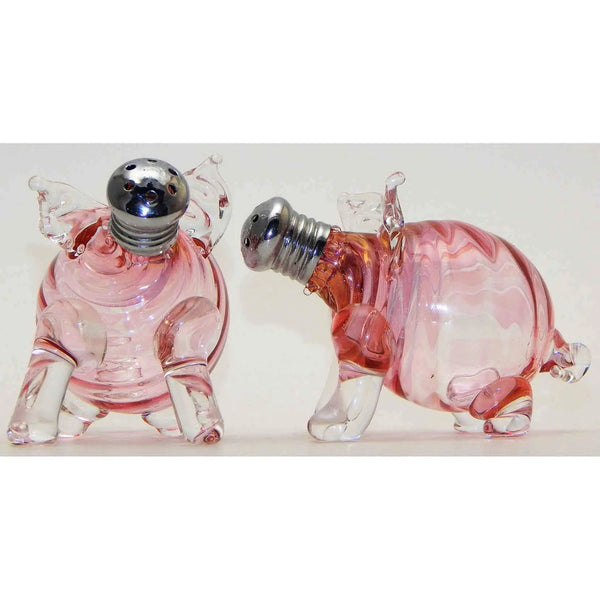 Donkey and Elephant Mix and Match 275 Blown Glass Salt and Pepper Shaker,  Four Sisters Art Glass – Sweetheart Gallery: Contemporary Craft Gallery,  Fine American Craft, Art, Design, Handmade Home & Personal Accessories