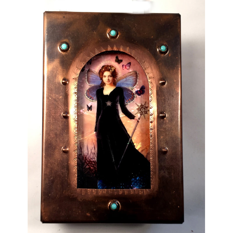 Queen of the Fairies Reliquary Box by Grace Gunning