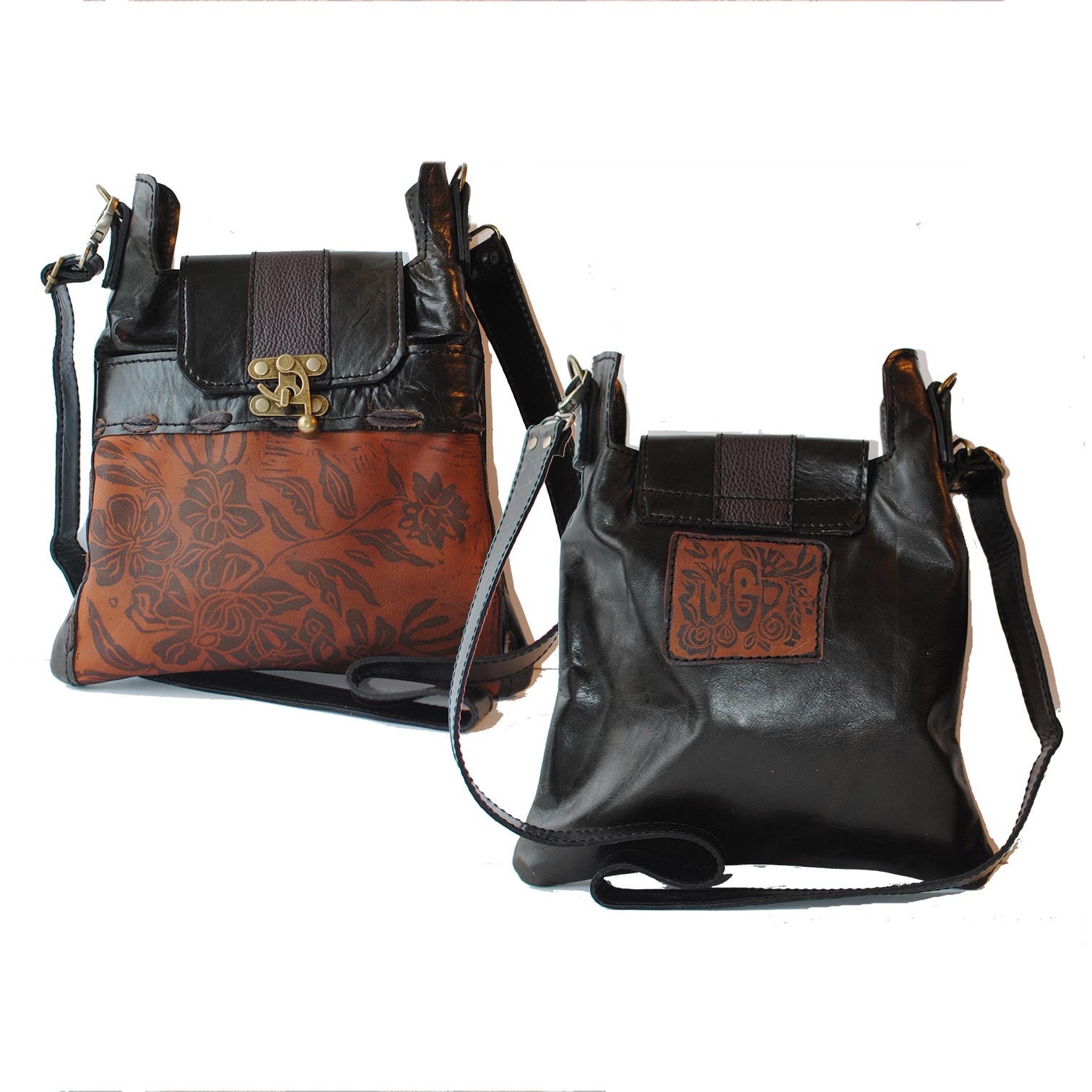 longchamp oak leather bag. | eBay